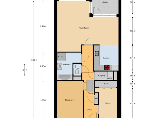 Plattegrond van Esscheweg 10H