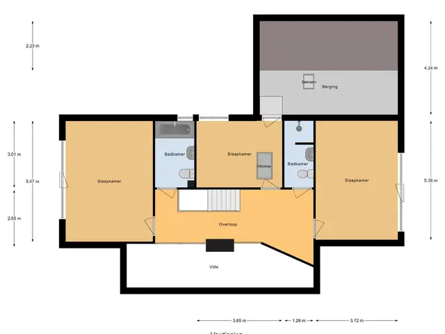 Plattegrond van Acacialaan 10