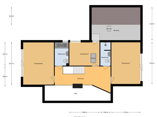 Plattegrond van Acacialaan 10