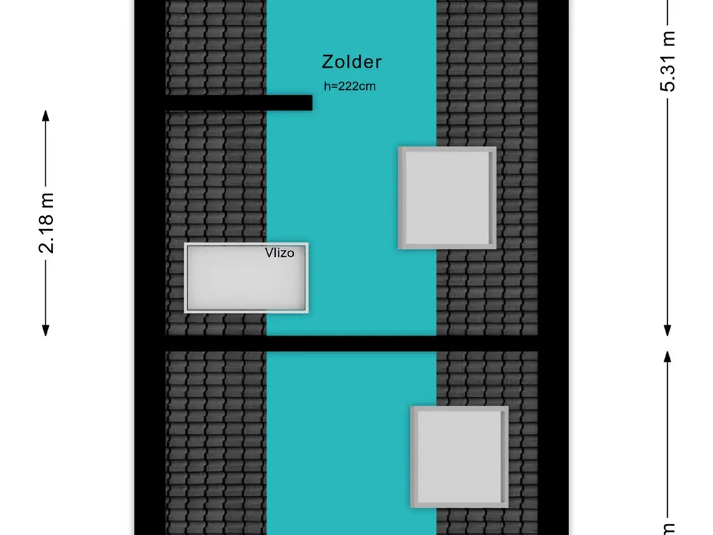 Plattegrond Raadhuisstraat 10