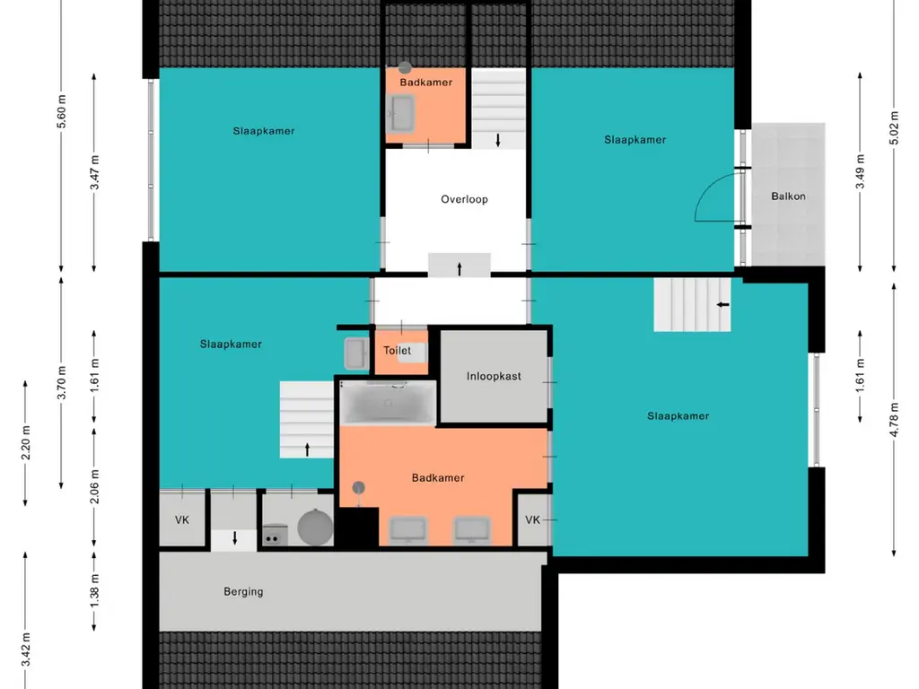 Plattegrond Waardsedijk 4