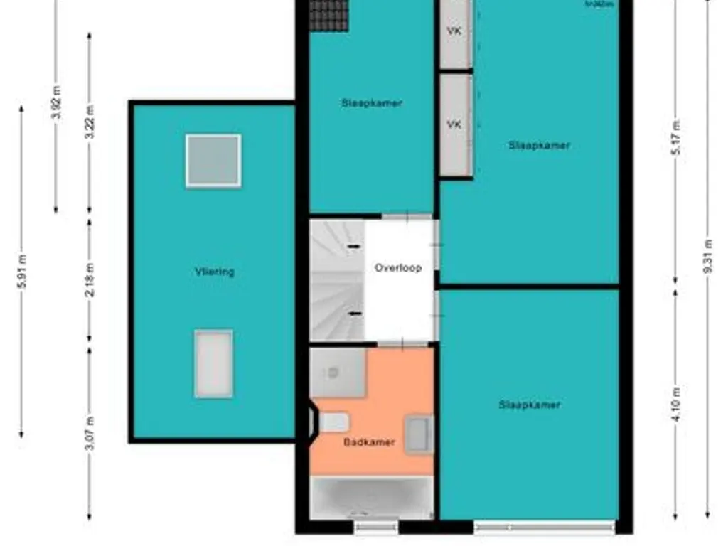 Plattegrond Waaloord 61