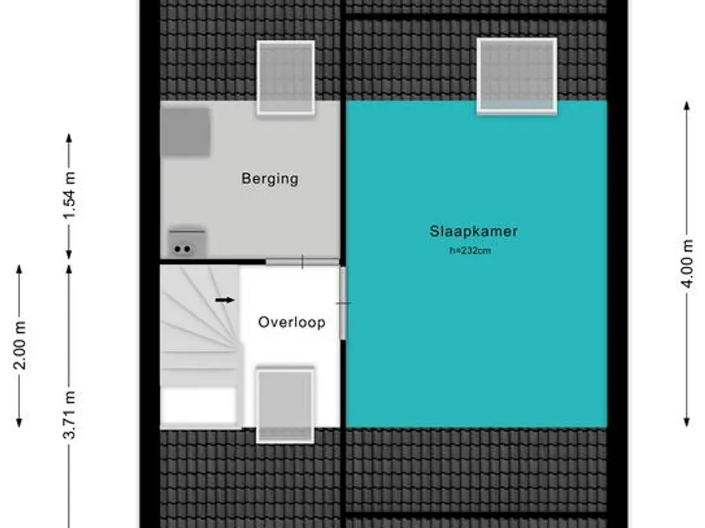 Plattegrond Waaloord 61
