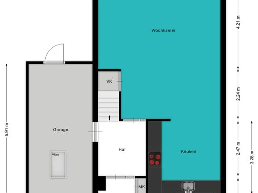 Plattegrond Waaloord 61