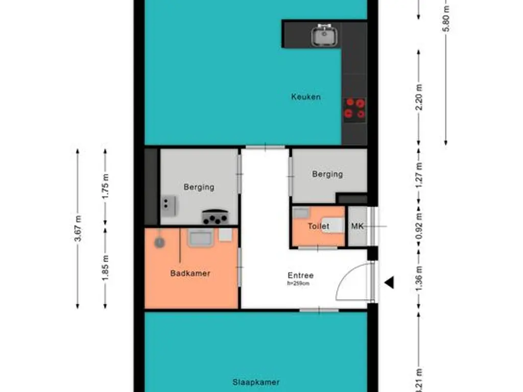 Plattegrond Kallameer 110