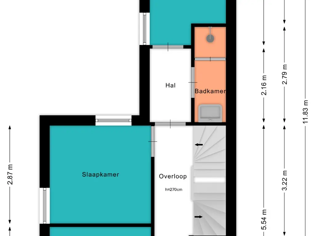 Plattegrond Van Oudheusdenstraat 10