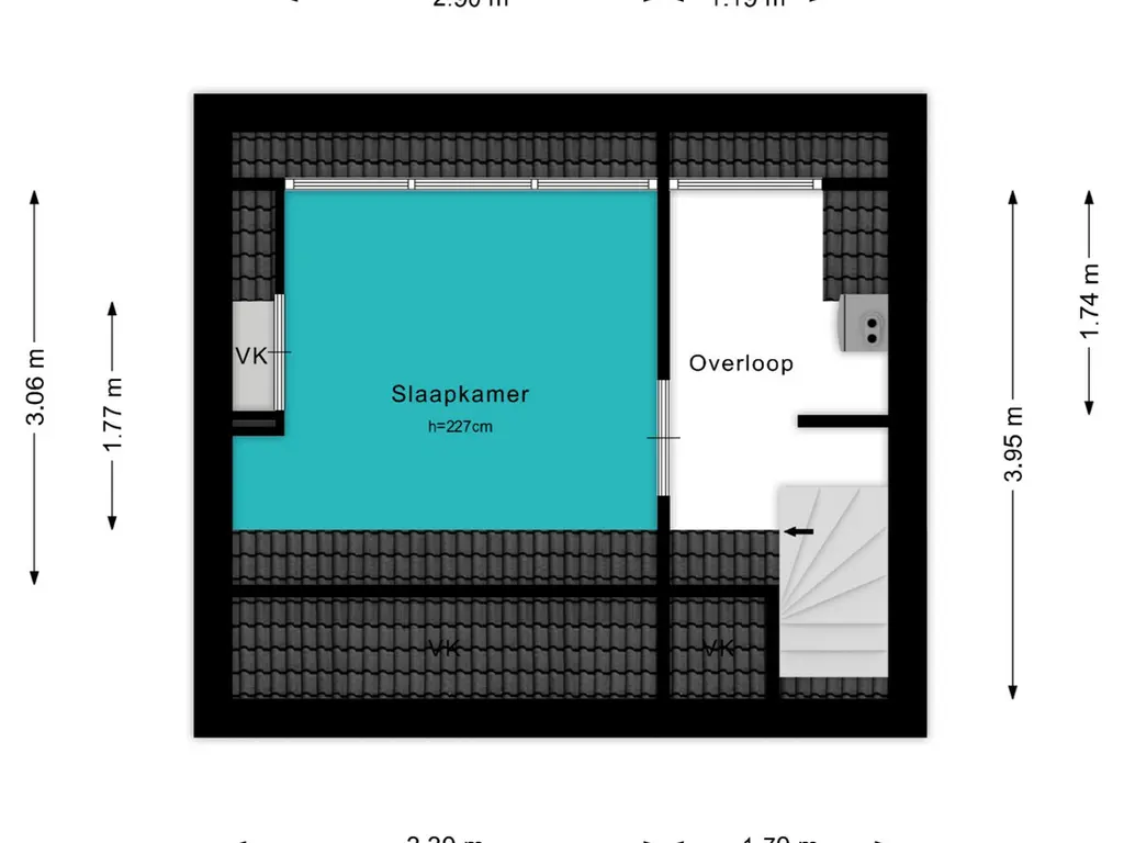 Plattegrond Prinsenlaan 24