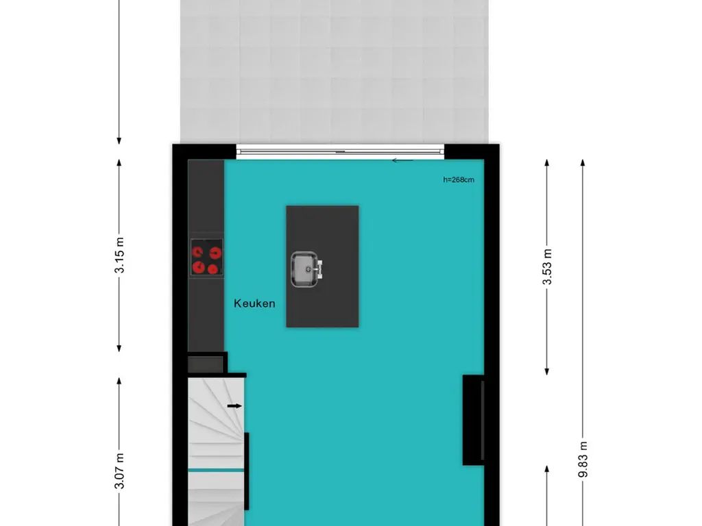 Plattegrond Defensie-eiland 9