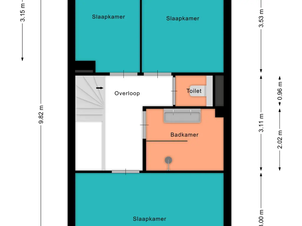 Plattegrond Defensie-eiland 9