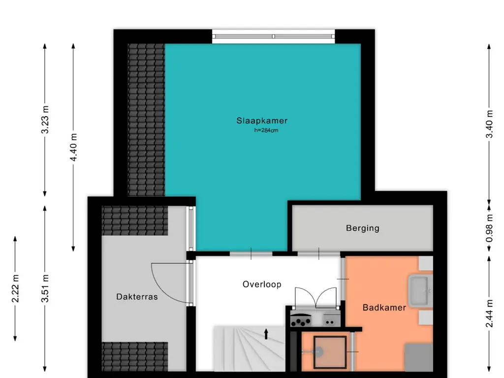 Plattegrond Havenstraat 7A