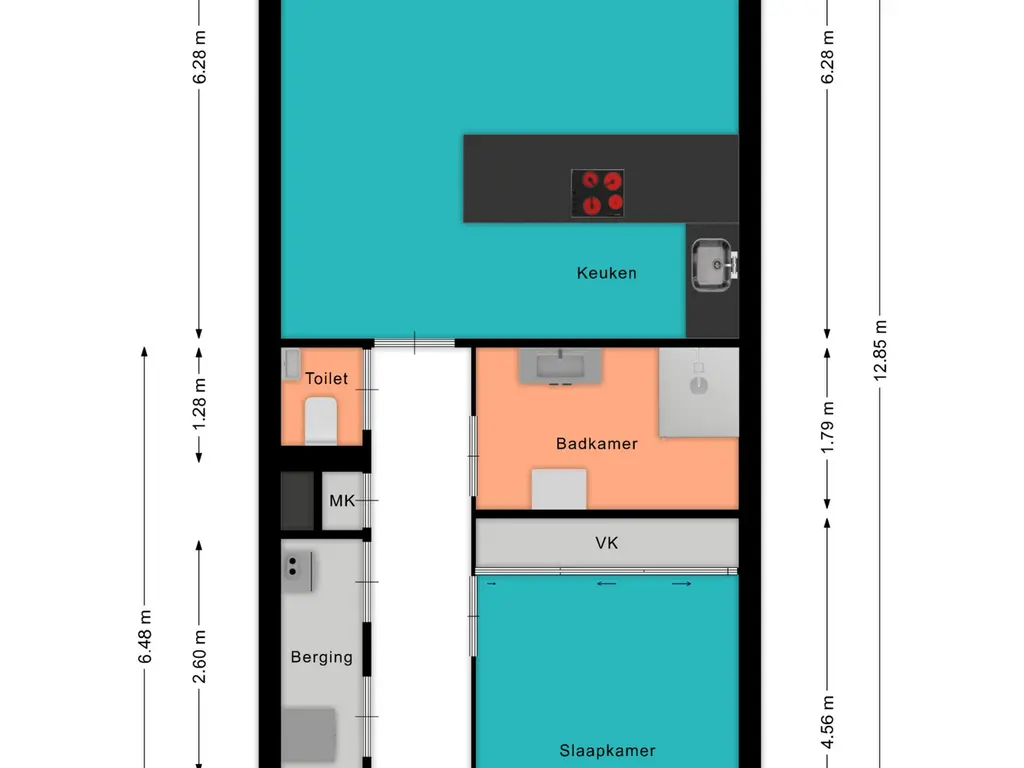 Plattegrond Kallameer 142