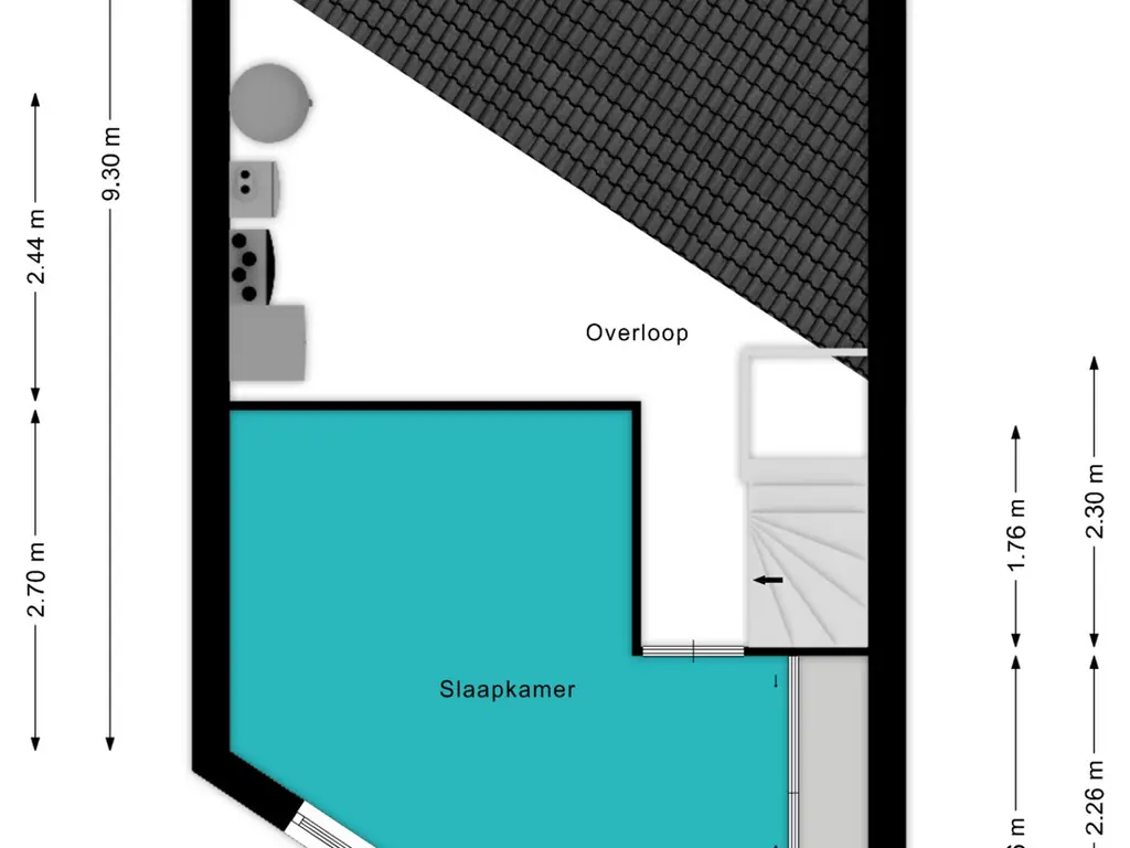 Plattegrond Harzstraat 2