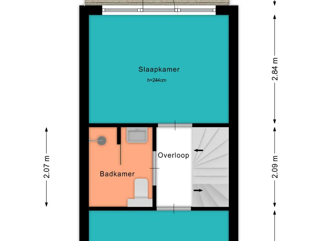 Plattegrond Leidsestraatweg 117