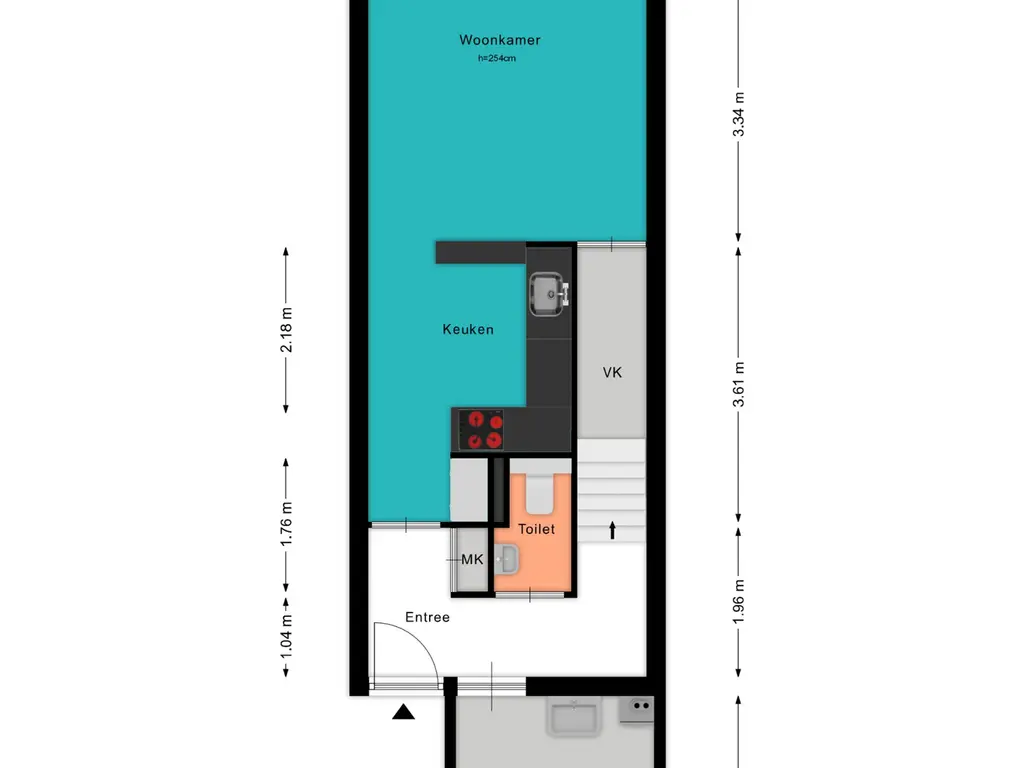 Plattegrond Leidsestraatweg 117