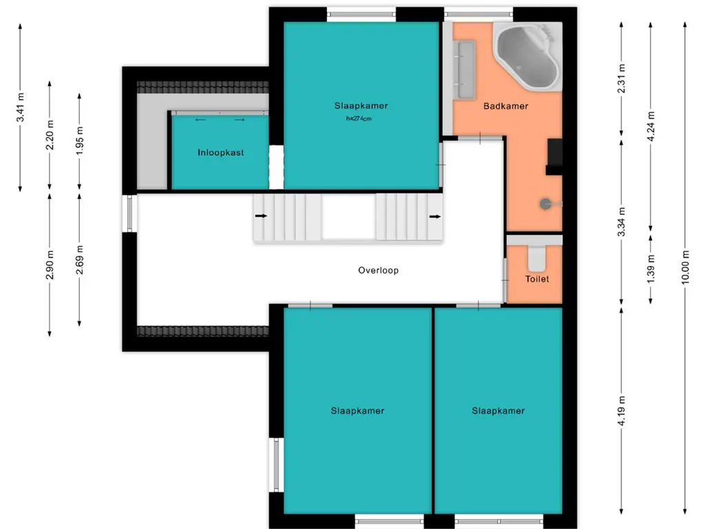 Plattegrond Schumanlaan 5