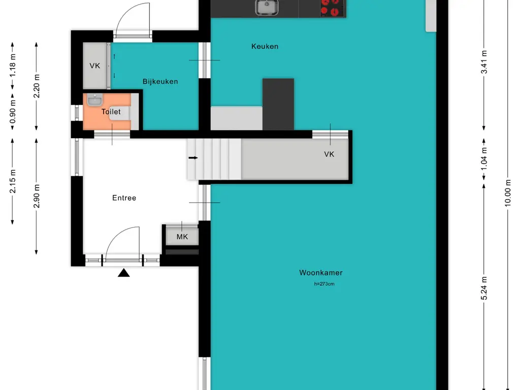 Plattegrond Schumanlaan 5