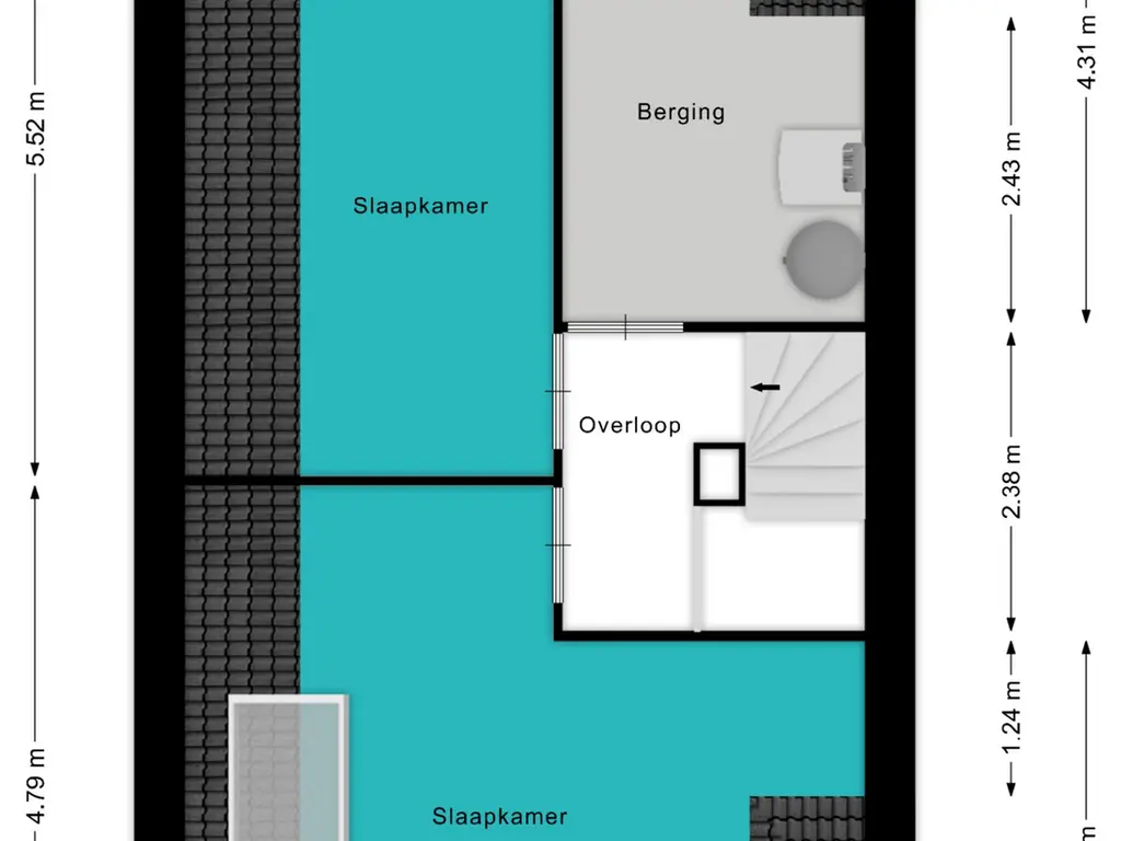 Plattegrond Pieter Lieftinckstraat 1