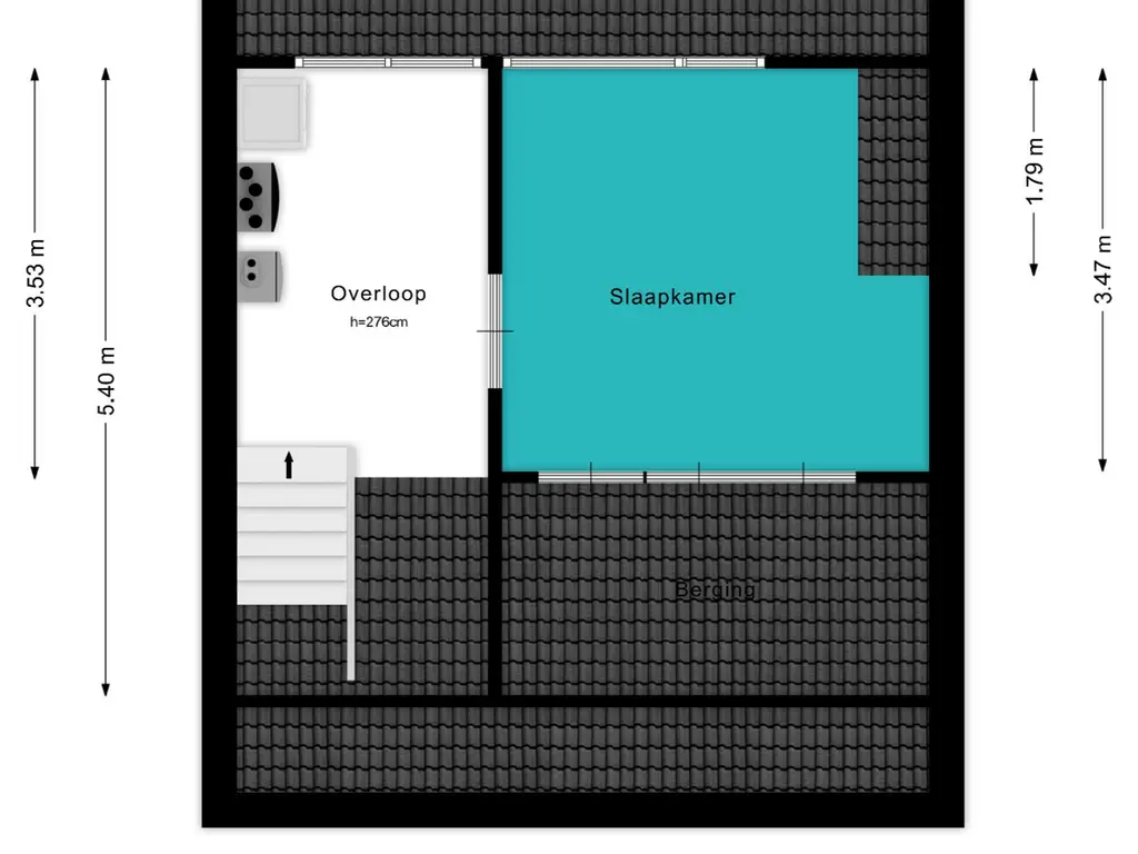 Plattegrond Appelstraat 2