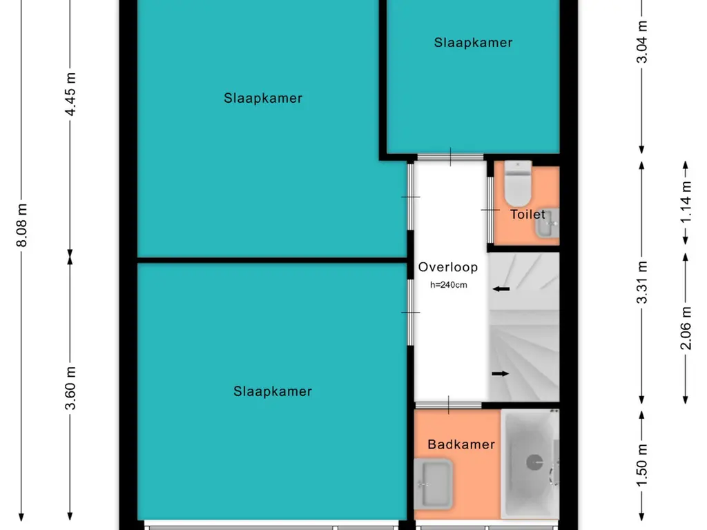 Plattegrond Schermerhorn-lanen 43