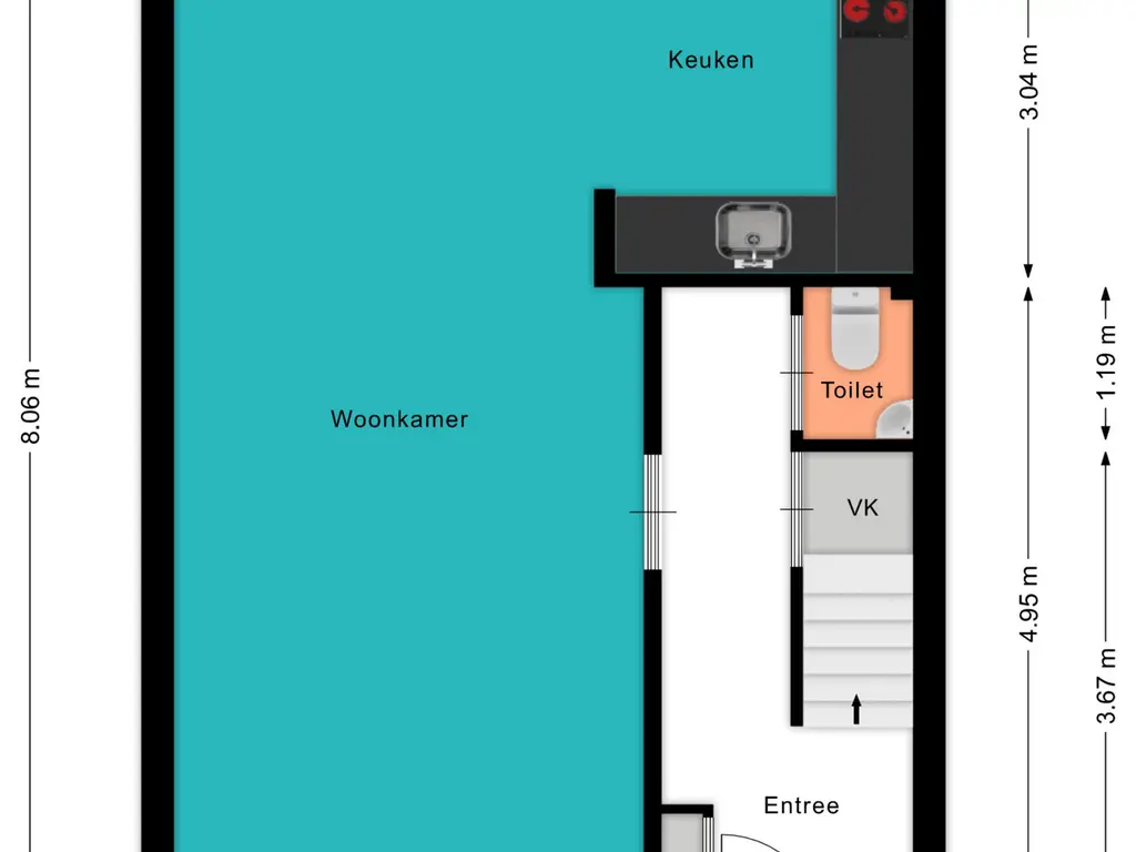 Plattegrond Schermerhorn-lanen 43