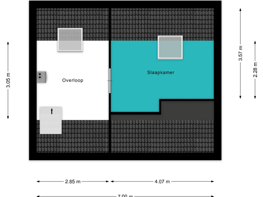 Plattegrond Cattenbroekerlaan 39