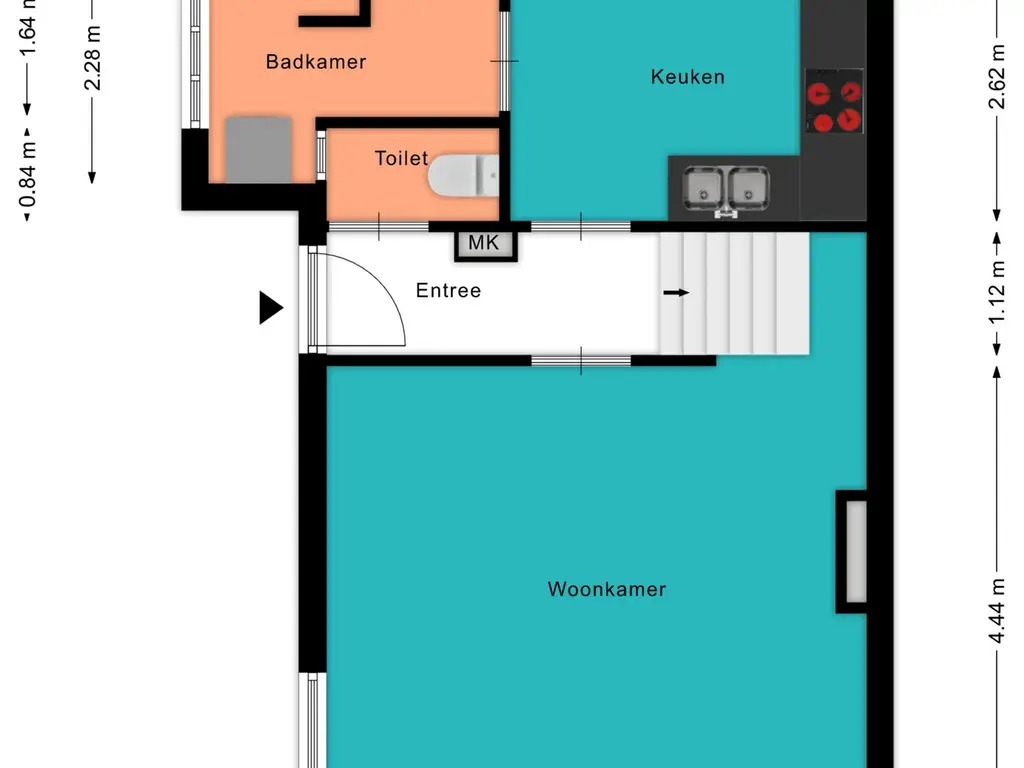 Plattegrond Leidsestraatweg 61