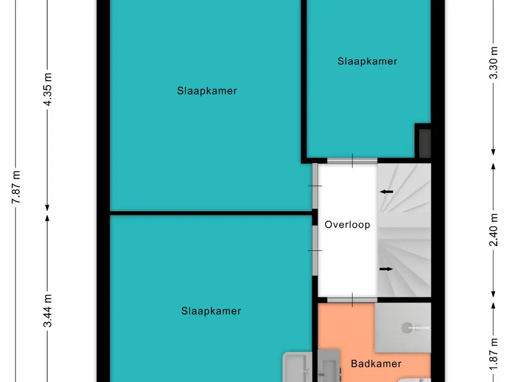 Plattegrond Thorbeckelaan 21