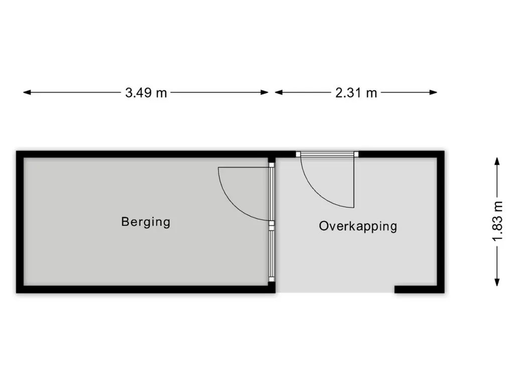 Plattegrond Thorbeckelaan 21