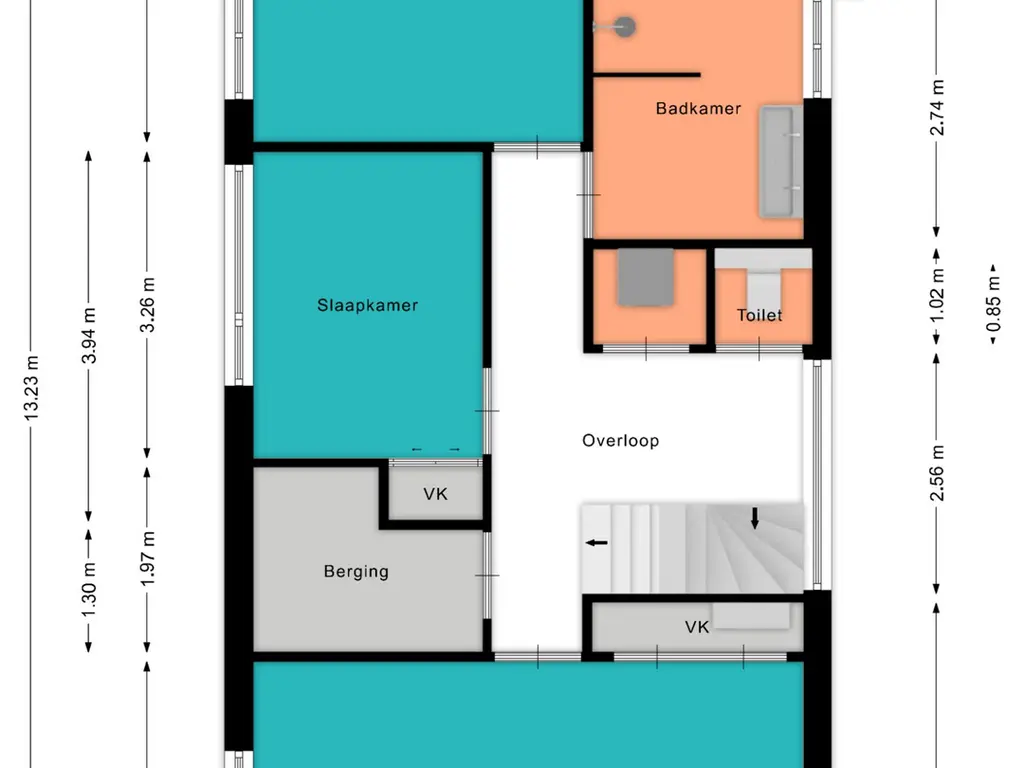 Plattegrond Barwoutswaarder 17A
