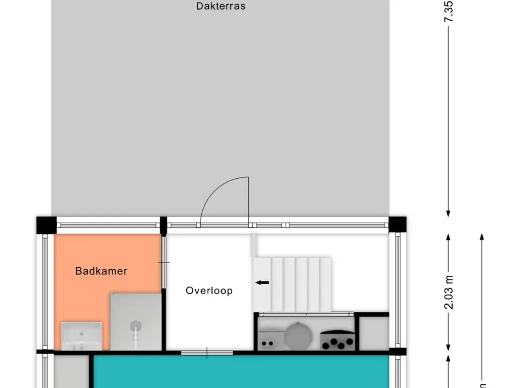Plattegrond Barwoutswaarder 17A