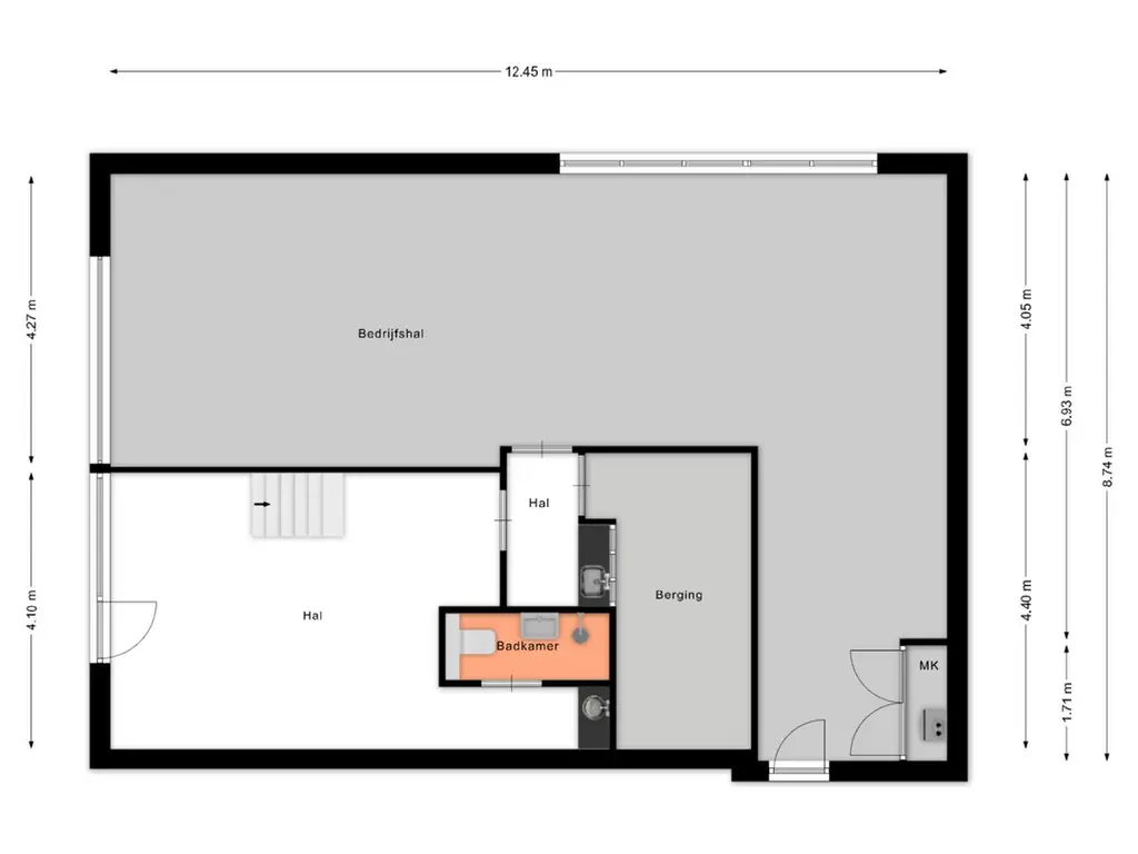 Plattegrond Barwoutswaarder 17A