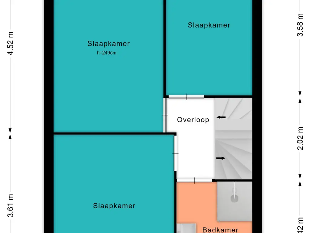 Plattegrond Beuger 3