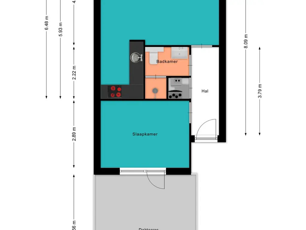 Plattegrond Leidsestraatweg 149C
