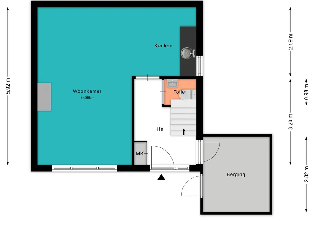 Plattegrond de Beerze 2