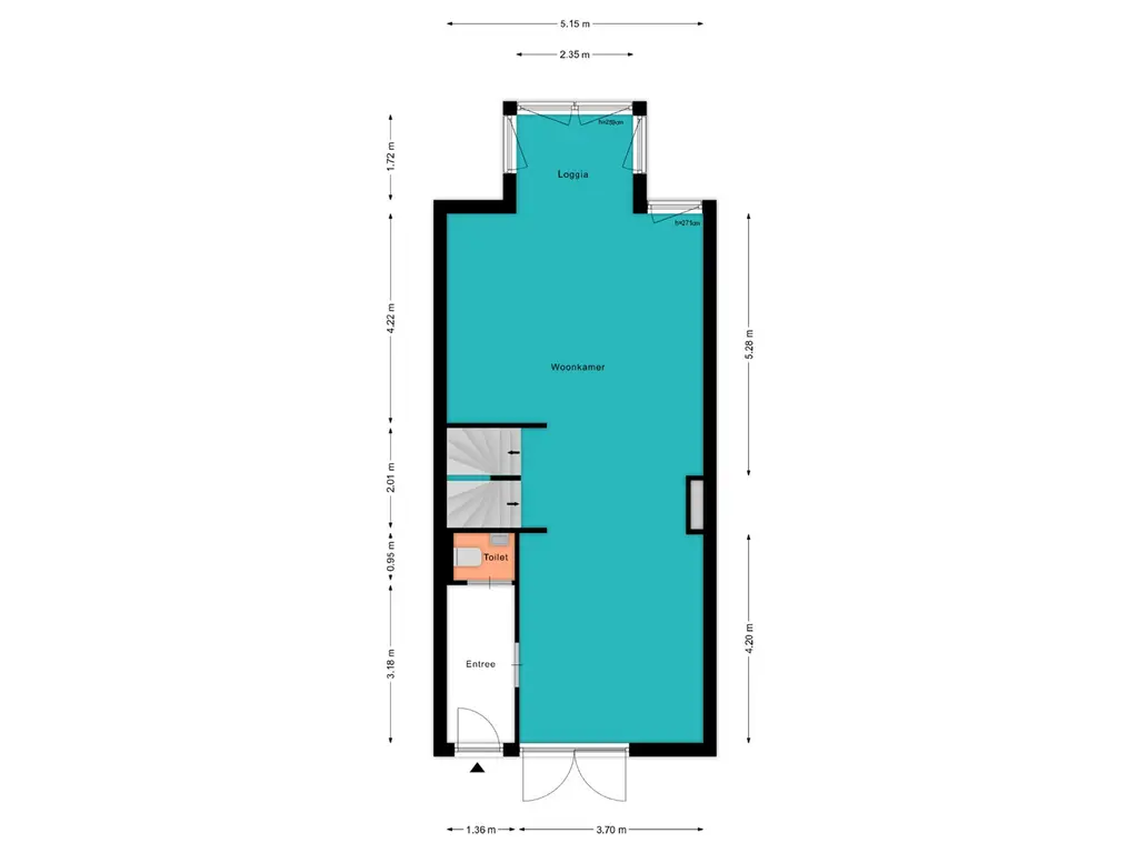 Plattegrond Veluwemeer 166