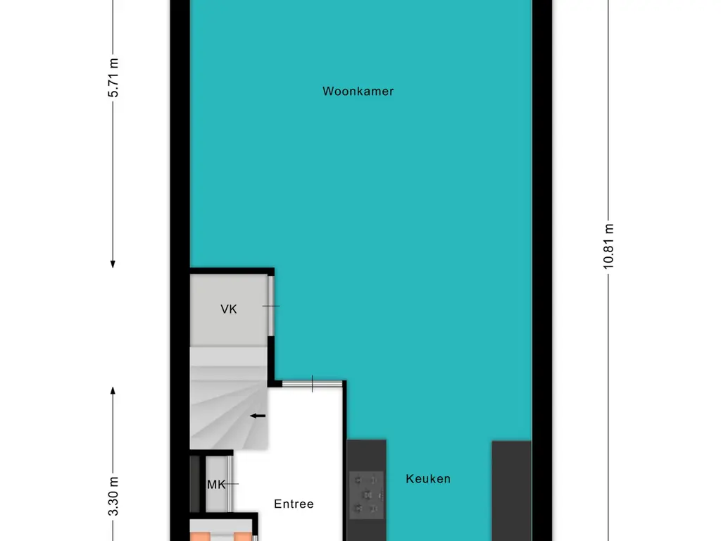 Plattegrond Adriaan Duyckpad 15