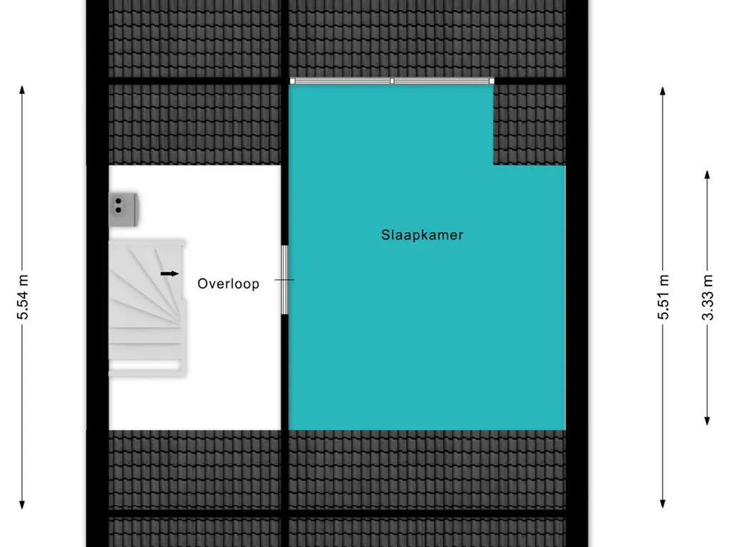 Plattegrond Vreedenburghstraat 23