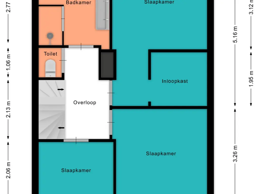 Plattegrond Nijldreef 45