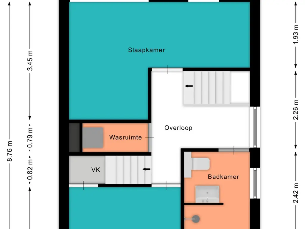Plattegrond Utrechtsestraatweg 33IV