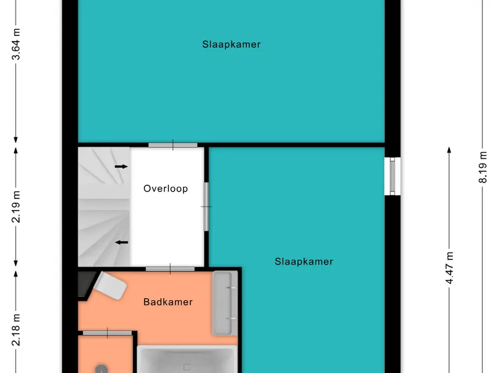 Plattegrond Heemskerklaan 1