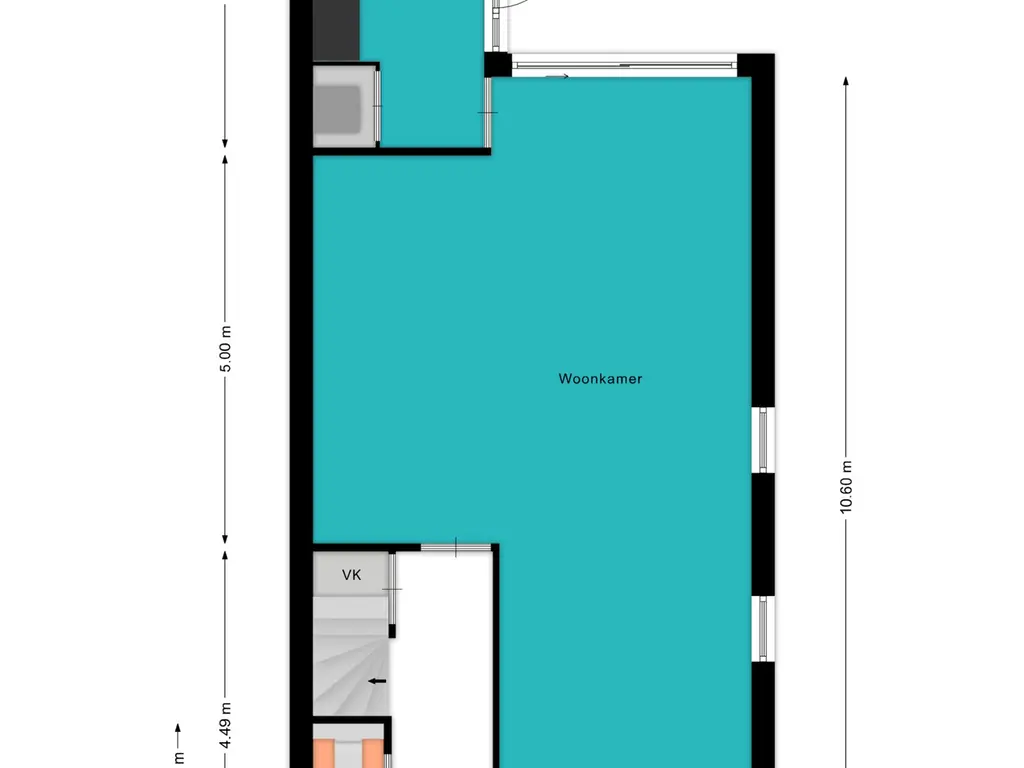 Plattegrond Heemskerklaan 1