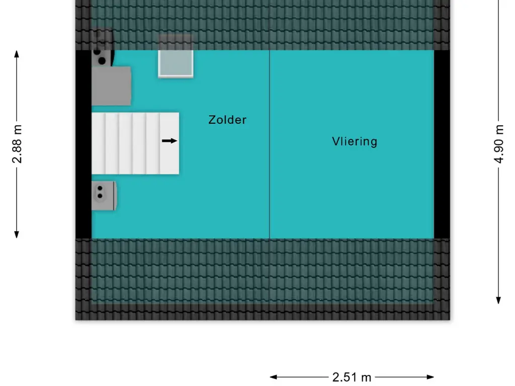 Plattegrond Lijsterbeslaan 7