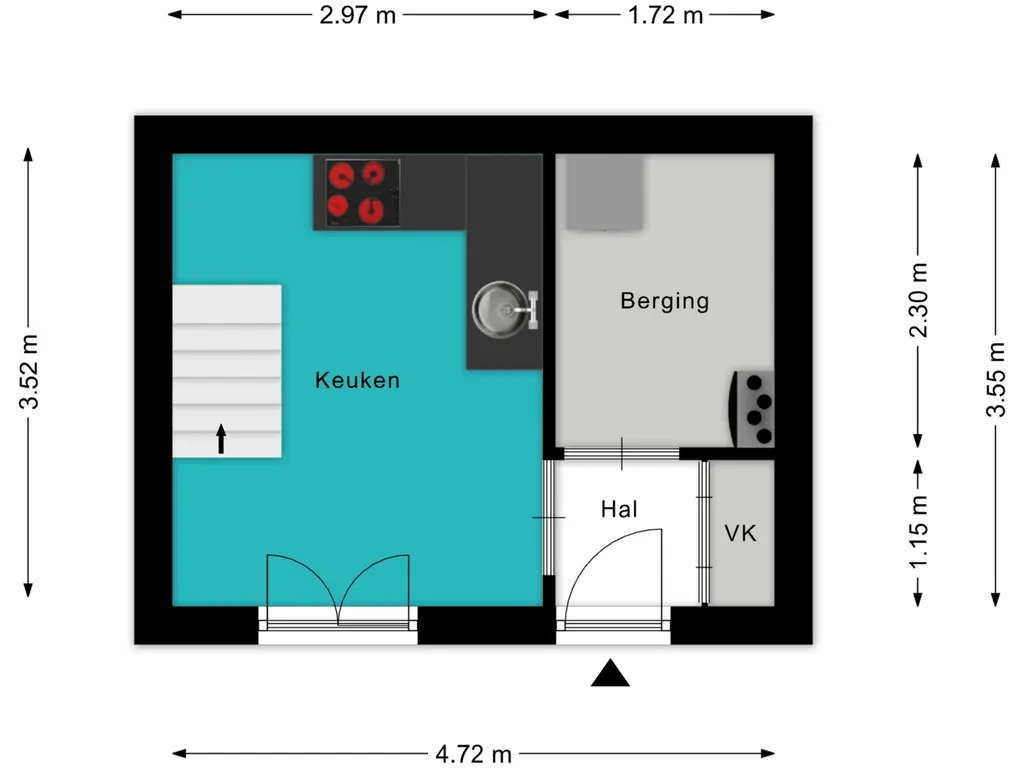 Plattegrond Prinses Ireneplateau 56