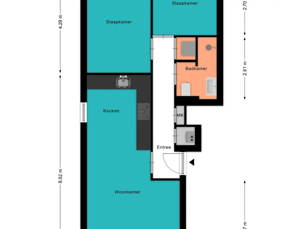 Plattegrond Singelplein 18
