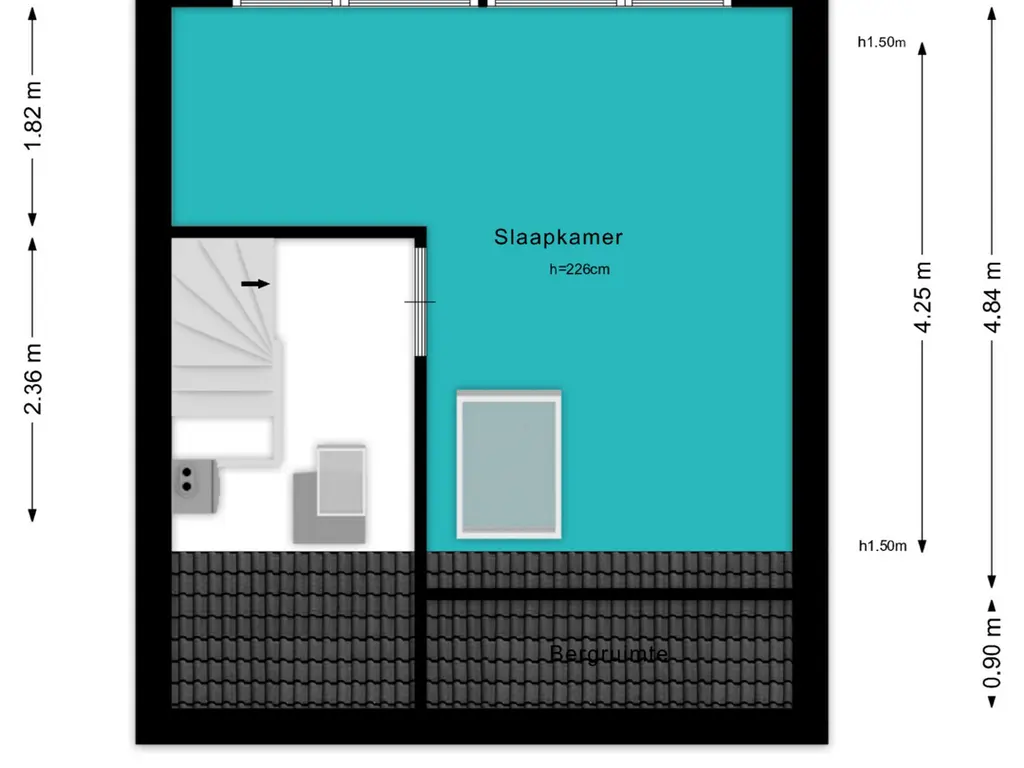Plattegrond Weidebloemenlaan 113