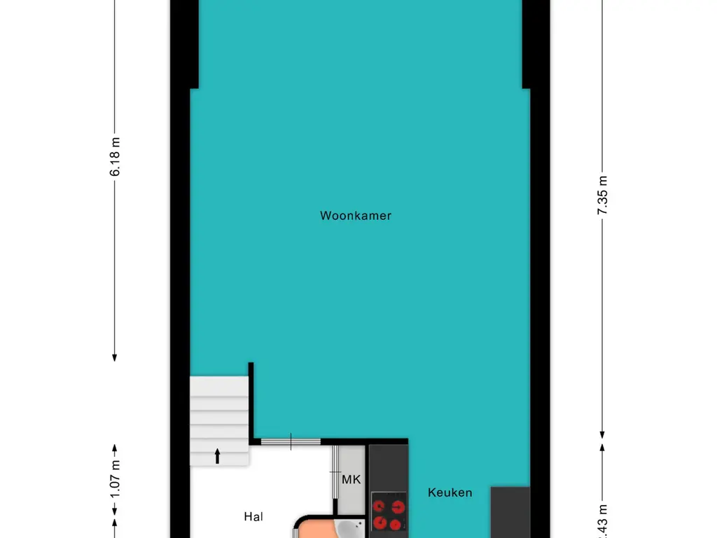 Plattegrond Weidebloemenlaan 113