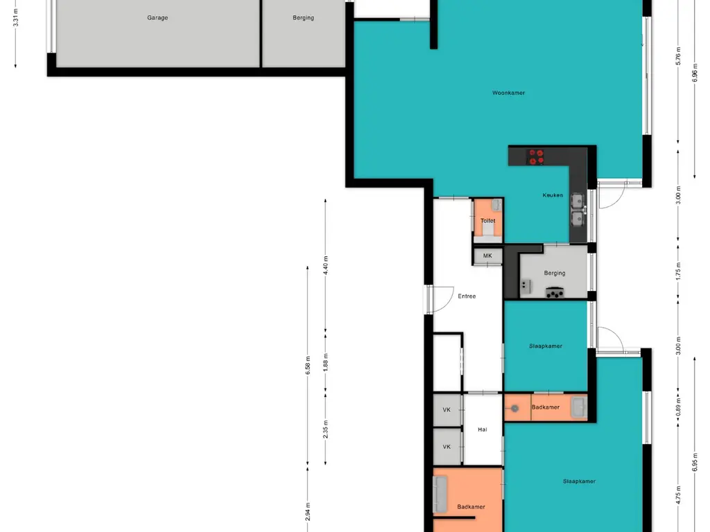 Plattegrond Fort Oranje 51