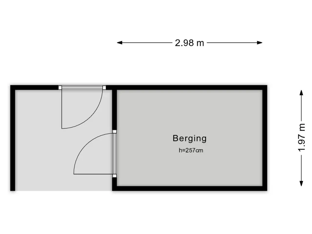Plattegrond Burgemeester Groenenbergstraat 4