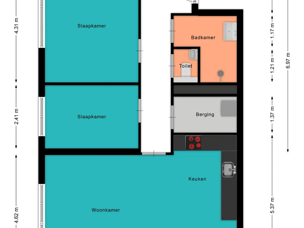 Plattegrond Veluwemeer 226