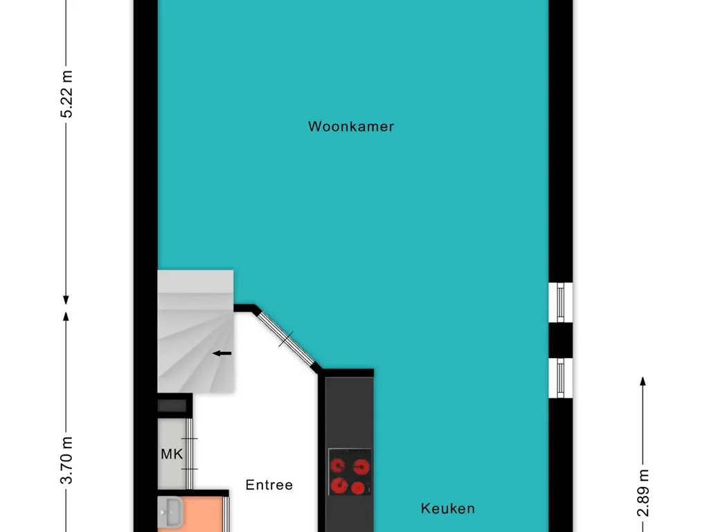 Plattegrond De Jongstraat 2